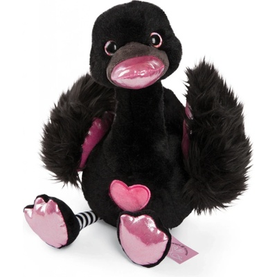 Nici Love Černá labuť GREEN 35 cm