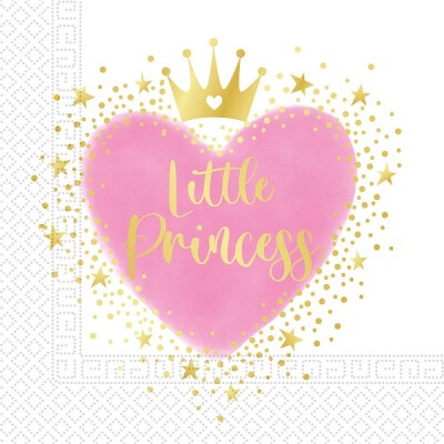 Procos Ubrousky papírové EKO Moje malá princezna 33x33cm