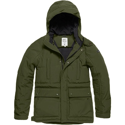 Vintage Industries Мъжко яке тип парка на Vintage Industries Milo, сиво (25128.drab)