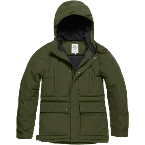 Vintage Industries Мъжко яке тип парка на Vintage Industries Milo, сиво (25128.drab)