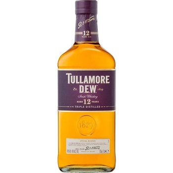 Tullamore Dew 12y 40% 0,7 l (čistá fľaša)