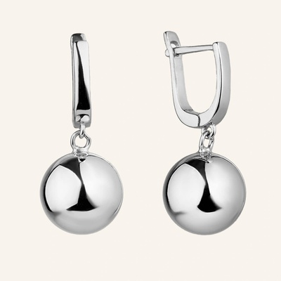 SilveAmo Strieborné náušnice Guličky C2.884