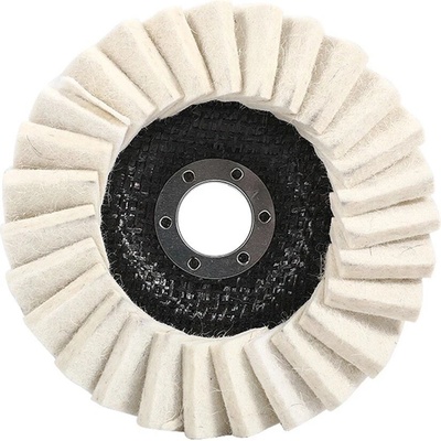 Leštící lamelový kotouč Filc 125x22mm