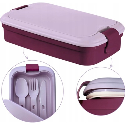 Curver box Lunch&Go fialový