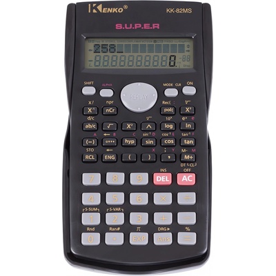 Verk 01053 Kalkulačka KK-82MS černá