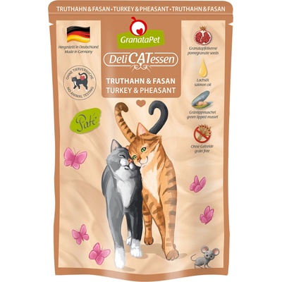 GranataPet DeliCatessen morčacie a bažantie 12 x 85 g
