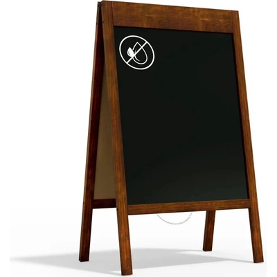 Allboards reklamní áčko s křídovou tabulí 100 x 60 cm