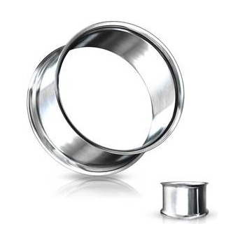 Šperky4U ocelový tunel do ucha TN01008-04