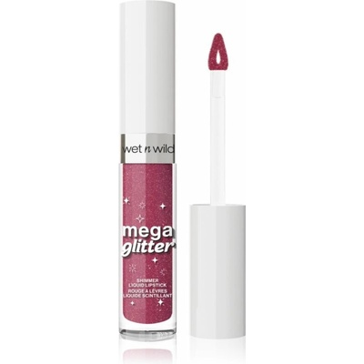 Wet n Wild Mega Glitter matný tekutý rúž s trblietkami Pink Future 2,8 ml