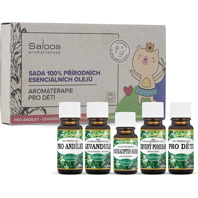 Saloos Aromaterapie pro děti 4 x 10 ml + 1 x 5 ml