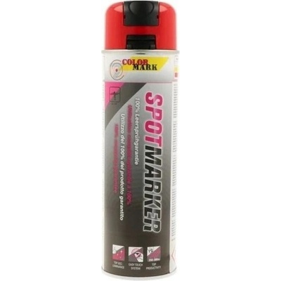 Dupli Color COLORMARK Spotmarker Fluo Značkovací sprej - fluorescenčný červený 500 ml