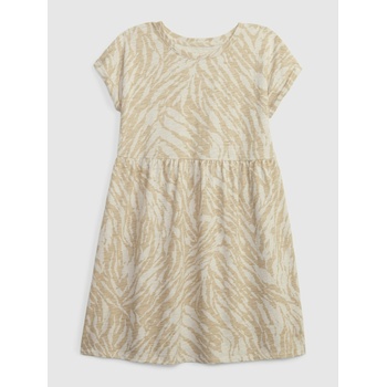 GAP Детска щампована рокля GAP GAP | Bezhov | Момичешки | 104/110