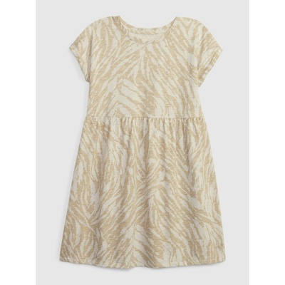 GAP Детска щампована рокля GAP GAP | Bezhov | Момичешки | 104/110