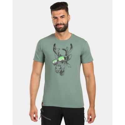 Kilpi Мъжка памучна тениска Kilpi DISCOVER-M Каки Kilpi | Zelen | МЪЖЕ | S