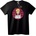 NOONEBRAND Тениска Не порастваай - Капан е - 2XL, Black