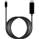 Google Кабел с поддръжка на 4K за свързване от USB-C към DisplayPort - Google USB-C to DisplayPort Cable 4K (черен) (0.90 см) (GA3C00043-A00)