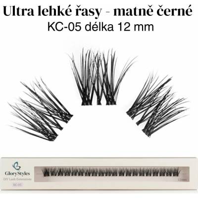 GloryStyles Segmentové řasy KC-05 Délka řas: 12 mm