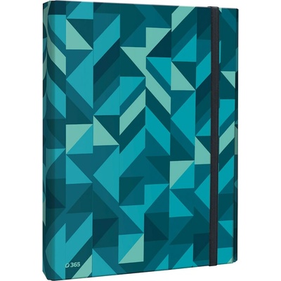Stil školský box na zošity s klopou A4 Geometric