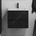 Bath Deluxe Шкаф за баня с мивка KENWOOD 61x52x47 см, черен (SETBT0097)