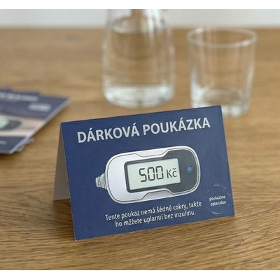 Fyzická dárková poukázka na nákup v e-shopu Dialka - 500 Kč