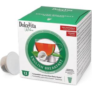 Dolce Vita | English Breakfast чай - 12 капсули за Dolce Gusto