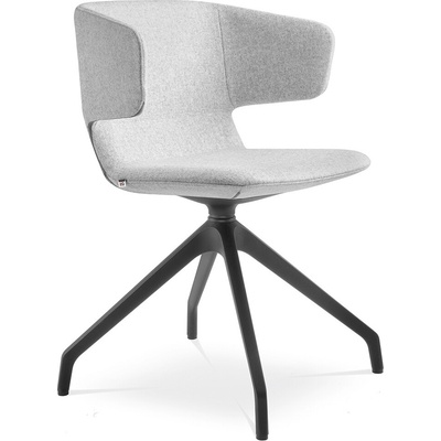 LD SEATING Konferenčné kreslo FLEXI FP F90-BL