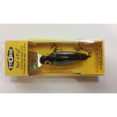 STORM Wobler Met. Silver/Black 5cm