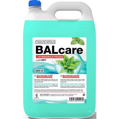 Balcare antibakteriální tekuté mýdlo máta 5 l