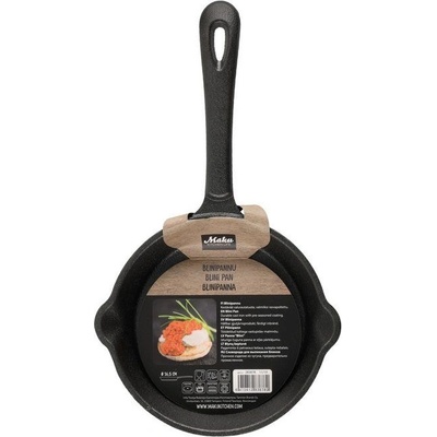 Maku Kitchen Life Чугунен мини тиган Ø17, 5см (tb maku 283878)