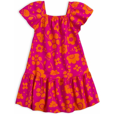 Dívčí šaty KYLY HAPPY FLOWERS růžové