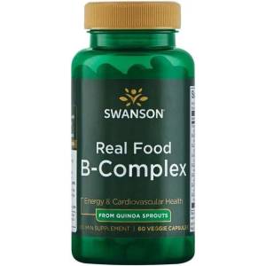 Swanson Real Food B-Complex, 60 капсули, Swanson