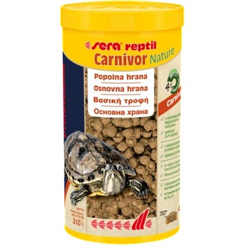 sera reptil Professional Carnivor Nature за месоядни влечуги 250ml