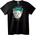 NOONEBRAND Тениска Внимание - мечка краде любов - 6XL, Black