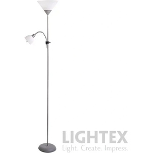 Lightex ЛАМПИОН dexter СРЕБРИСТ Е27+Е14 lightex (3800883164861)