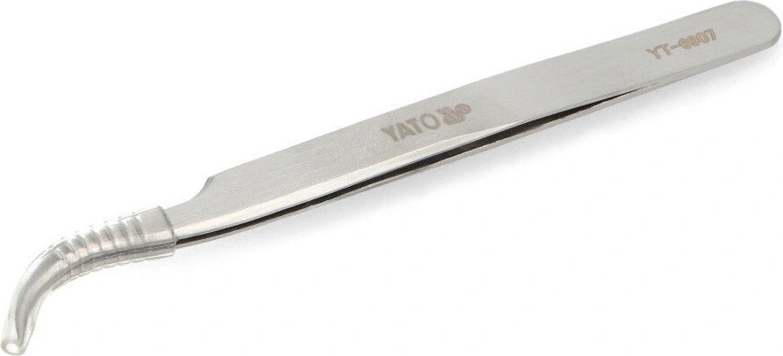 Yato pinzeta 115 mm zahnutá