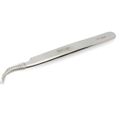 Yato pinzeta 115 mm zahnutá – Zboží Dáma