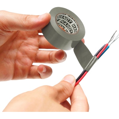 Handy PVC izolačná páska 10 m strieborná