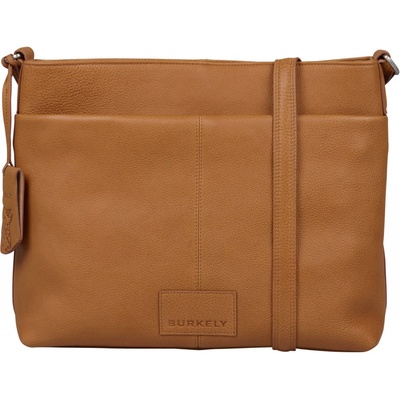 Burkely dámská crossbody kožená kabelka Milna koňak