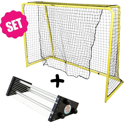 FLOORBEE Dock + My Floorball Passer Saucer Pro Set 160 x 115 cm