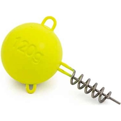 FOX RAGE - Jigová hlava Palagic Screws UV Yellow 120 g 1 ks