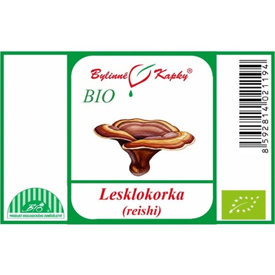 Leskokôrka reishi, ganoderma bio bylinné kvapky tinktúra 50 ml