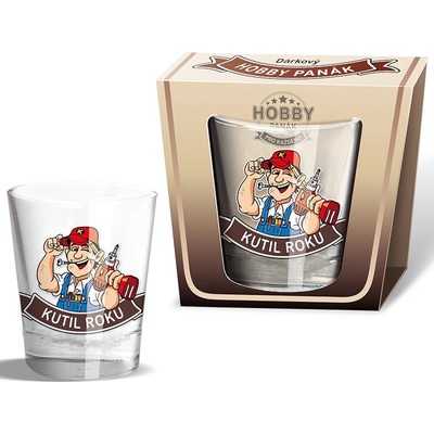 Nekupto Hobby Dárkový panák KUTIL ROKU 40 ml