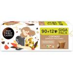 NESCAFÉ Кафе капсули NESCAFE Dolce Gusto Cortado Espresso Macchiato GIGA Pack 90+12, 102 напитки (14509410)