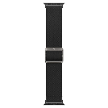Spigen Fit Lite Band - лека текстилна каишка за Apple Watch 42мм, 44мм, 45мм (черен) (AMP02286) (AMP02286)