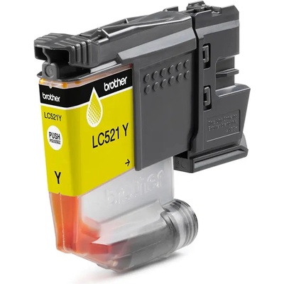 Brother Оригиална касета за мастило Brother LC521Y Жълт
