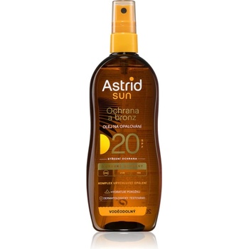 Astrid Sun олио за загар за интензивен загар SPF 20 200ml