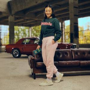 GymBeam Дамски суичър GymBabe Forest XS