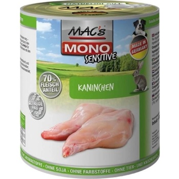 MAC's Dog Mono Sensitive králičie 800 g