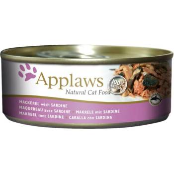 Applaws Cat Makrela so sardinkami 156 g