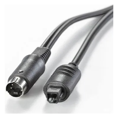 Roline Cable AV Optic, SVHS M-S/PDIF, 1m, Roline 11.09. 4431 (11.09.4431)